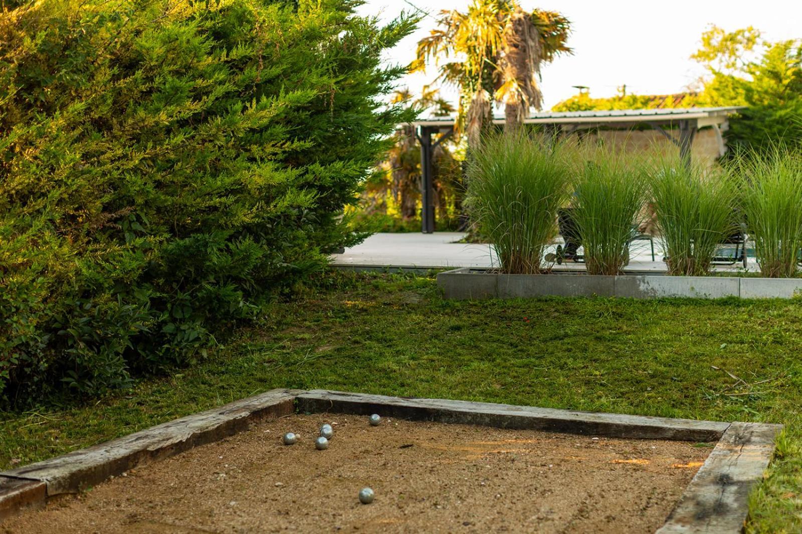 Villa Au Petit Bonheur Avec Clim - Hameau Au Calme - Piscine Chauffee - Petanque Moncrabeau 外观 照片